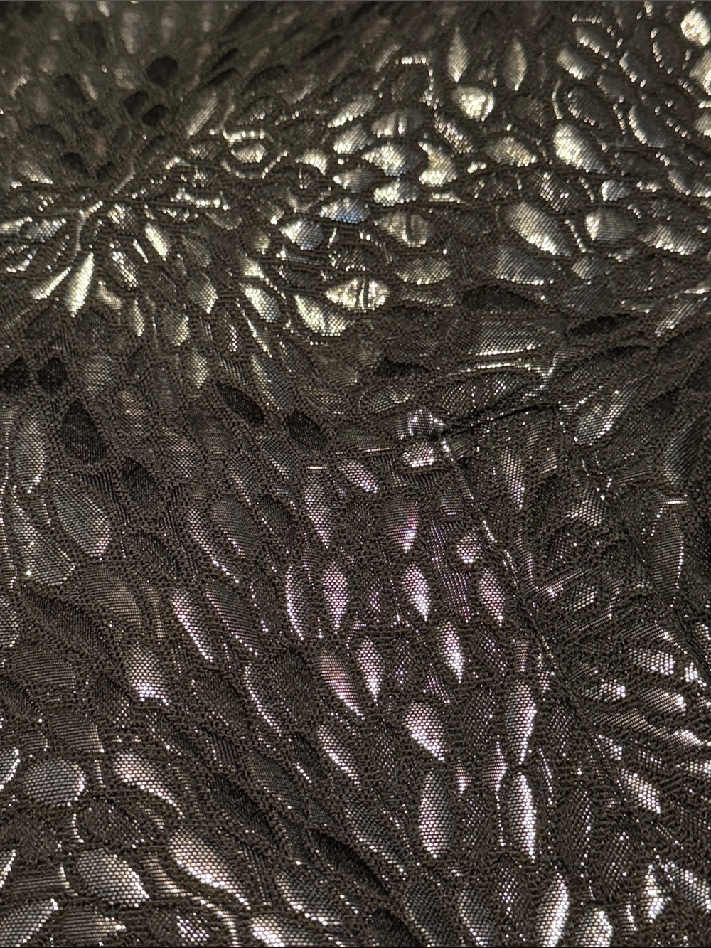 Ruby Rd. Black Quilted Floral-Texture Jacket - Picture 3 of 9